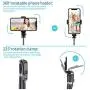 Selfie Stick Tripod with Wireless Bluetooth Remote, 3 in 1 Detachable Tripod Selfie Stick for iPhone 11/11 Pro Max/X/XR/XS/XS MAX/8/7,Galaxy S10/S9 Plus/S8 Plus/Note 10/8