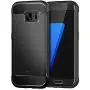 JETech Case for Samsung Galaxy S7 Protective Cover with Shock-Absorption and Carbon Fiber Design (Black)
