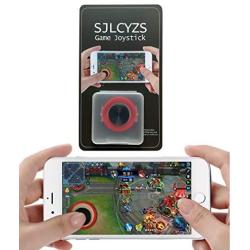 SJLCYZS Mobile Gaming Joystick Touch Screen Joypad Game Controller for iOS Android (red)