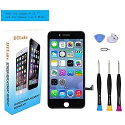 Premium Screen Replacement, Compatible with iPhone 8 4.7 inch LCD Replacement Screen with 3D Touch Screen Digitizer Fram Assembly Full Set + Free Tools(Black)