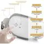 RENPHO Eye Massager with Heat, Compression Bluetooth Music Rechargeable Eye Therapy Massager for Relieve Eye Strain Dark Circles Eye Bags Dry Eye Improve Sleep RENPHO Eye Massager with Heat, Compression Bluetooth Music Rechargeable Eye Therapy Massager for Relieve Eye Strain Dark Circles Eye Bags Dry Eye Improve Sleep