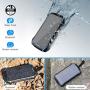 Solar Charger 26800mAh, Solar Power Bank, Portable Charger Battery Pack with 3 Outputs & 2 Inputs(Micro USB ＆ Type-C) Huge Capacity Backup Battery Compatible Smartphone, Tablet and More