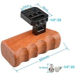 CAMVATE Wooden Handle Grip for Panasonic Camera GH Series(Left Hand)