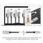 5Pack (3ft,3ft,6ft,6ft,10ft) Nylon Braided Charging Cord Charger Compatible with PhoneX/8/8Plus 7/7 Plus/6s/6s Plus/6/6 Plus/5s/55se,Pad,Pod and More (Black+Gray) 5Pack (3ft,3ft,6ft,6ft,10ft) Nylon Braided Charging Cord Charger Compatible with PhoneX/8/8Plus 7/7 Plus/6s/6s Plus/6/6 Plus/5s/55se,Pad,Pod and More (Black+Gray)