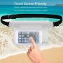 AiRunTech Waterproof Pouch with Waist Strap (2 Pack) | Beach Accessories Best Way to Keep Your Phone and Valuables Safe and Dry | Perfect for Boating Swimming Snorkeling Kayaking Beach Pool Water Park