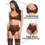 Avidlove Women Lingerie Set with Garter Belts Sexy Bra and Panty Underwire Lingerie Sets
