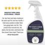 Smiling Paws Pets Best Cat Urine Odor Remover, Professional Pet Urine Enzyme Cleaner, Dog & Cat Pet Odor Eliminator. Erase Dog & Cat Urine, Feces & Vomit Stains from Woods, Carpets, Upholstery