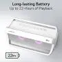 LG PK7W XBOOM Go Water-Resistant Wireless Bluetooth Party Speaker with Up To 22 Hours Playback - White LG PK7W XBOOM Go Water-Resistant Wireless Bluetooth Party Speaker with Up To 22 Hours Playback - White