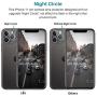 [2 Pack] L K iPhone 11 Pro Camera Lens Screen Protector + [2 Pack] Glass Screen Protector Film Scratch-resistant, fingerprint-proof for iPhone 11 Pro, 5.8-inch