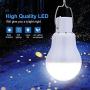 EleLight Portable Solar LED Bulb Lights Solar Powered Chicken Coops Light with 3.5M Solar Panel for Camping Tent Fishing Hiking Chicken Coop Shed Lighting(140LM 1600mAh)