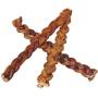 Pawstruck 12" Braided Bully Sticks for Dogs - Natural Bulk Dog Dental Treats & Healthy Chews, Chemical Free, 12 inch Best Low Odor Pizzle Stix