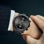 GOLDEN HOUR Mens Watches with Black/Silver Stainless Steel and Metal Casual Waterproof Chronograph Quartz Watch, Auto Date in Colorful Hands GOLDEN HOUR Mens Watches with Black/Silver Stainless Steel and Metal Casual Waterproof Chronograph Quartz Watch, Auto Date in Colorful Hands