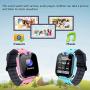 Kids Smart Watch for Boys Girls - HD Touch Screen Sports Smartwatch Phone with Call Camera Games Recorder Alarm Music Player for Children Teen Students