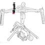 CAMVATE 1/4" 360 Rotating Monitor Mount for DJI Ronin-M Handheld Gimbal
