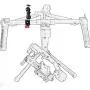 CAMVATE 1/4" 360 Rotating Monitor Mount for DJI Ronin-M Handheld Gimbal CAMVATE 1/4" 360 Rotating Monitor Mount for DJI Ronin-M Handheld Gimbal
