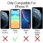 Mkeke Compatible with iPhone 11 Case, Clear iPhone 11 Cases Cover for iPhone 11 6.1 Inch