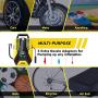 GERCHWAY Tire Inflator Portable Air Compressor for Car - Compact Digital Air Pump for Car Tires with Long Cord, Auto Shut Off Feature