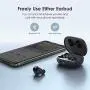 Wireless Earbuds, Boltune Bluetooth V5.0 with 4 Mics Super Lightweight Bluetooth Earbuds, CVC 8.0 Stereo Sound Deep Bass, IPX8 Waterproof in-Ear Headphones Single/Twin Mode for iPhone/Android Wireless Earbuds, Boltune Bluetooth V5.0 with 4 Mics Super Lightweight Bluetooth Earbuds, CVC 8.0 Stereo Sound Deep Bass, IPX8 Waterproof in-Ear Headphones Single/Twin Mode for iPhone/Android