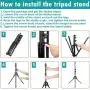 KEAYEO 14" LED Selfie Ring Light with Tripod Stand and Phone Holder for Live Stream, Makeup, Camera Beauty LightRing Tripod for YouTube Video, Photography Compatible for iPhone Android KEAYEO 14" LED Selfie Ring Light with Tripod Stand and Phone Holder for Live Stream, Makeup, Camera Beauty LightRing Tripod for YouTube Video, Photography Compatible for iPhone Android