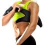 Neoprene Arm Trimmers Sauna Sweat Band for Women Men Weight Loss Compression Body Wraps Sport Workout Exercise(a pair)