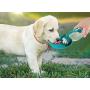 Yicostar Dog Water Bottle for Walking, 20 OZ Travel Pet Water Bottle with Collapsible Dog Bowl and Potty Waste Bag for Dogs, Portable Dog Water Dispenser for Hiking, Parking and Outdoor
