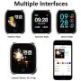 Smart watch, Q8 smart watch smart fitness watch HD smart watch screen fitness tracker with pedometer / heart rate / information notification / mobile phone notification / photo control / music control