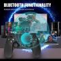 TUTUO Wireless Controller for PS4/PS4 Pro/PS4 Slim, Bluetooth Gamepad with Dual Shock Joystick and Audio Function Remote Control Playstation 4- Black