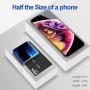Portable Charger 10000mAh Power Bank Mini, T-CORE Smallest External Battery lightest Ultra Compact High Speed Cell Phone Mobile Pack for iPhone Xs X 8 7 6 Samsung Galaxy Note 9 S9 iPad Tablet-Black