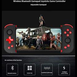 XWY Wireless Bluetooth Game Controller, Mobile Game Gamepad 2.4G Wireless Joysticks Controller,360 TV Turbo Function OTG & PS3 Apply to Phones/Tablets/Desktops
