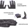 TRENDOUX Winter Gloves for Men and Women - Upgraded Touch Screen Anti-Slip Silicone Gel - Elastic Cuff - Thermal Soft Wool Lining - Knit Stretchy Material