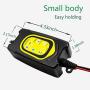 6V/12V Battery Charger 1.5A Trickle Charger and Auto Battery Maintainer Smart Float Charger for Car Motorcycle Boat Lawn Mower Tractor RV SLA ATV AGM GEL Lead Acid Batteries (Yellow)