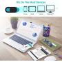 Webcam Camera Cover Slide 0.02-Inch Ultra-Thin Webcam Cover Blocker for MacBook, iMac, Laptop, Desktop, Pc, iPad, iPhone, Smartphone Protect Your Visual Privacy and Security (White/Red-3 Pack)