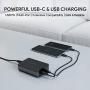 USB C Charger AUKEY 72W 3-Port Fast Charger with 60W Power Delivery 3.0 Ultra Compact PD Adapter for MacBook Pro, Dell XPS, iPhone 11 Pro Max/SE, Galaxy S10, iPad Pro, AirPods Pro, Pixel 4XL, Switch
