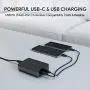 USB C Charger AUKEY 72W 3-Port Fast Charger with 60W Power Delivery 3.0 Ultra Compact PD Adapter for MacBook Pro, Dell XPS, iPhone 11 Pro Max/SE, Galaxy S10, iPad Pro, AirPods Pro, Pixel 4XL, Switch