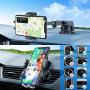 VANMASS Wireless Car Charger Mount, Automatic Clamping Qi 10W 7.5W Fast Charging Car Mount, Windshield Dashboard Air Vent Phone Holder Compatible with iPhone 11 Pro Xs X 8,Samsung S20 S10 Note10