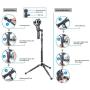 Smatree SmaPole DS2 Extendable Stick with Tripod for DJI OSMO, OSMO Mobile 3, OSMO Mobile, OSMO Pro/Raw