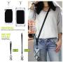 Gear Beast Universal Crossbody Cell Phone Lanyard Compatible with iPhone, Galaxy & Most Smartphones, Phone Case Holder & Cross Body Strap