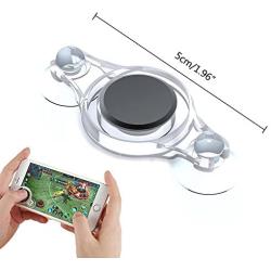 Mini Phone Game Controller Foonee, Mobile Phone Game Joystick Fifth Generation Newest Touch Screen Joypad Phone Game Handle Clear Joystick Arcade for iPad iPhone Android Mobile Tablet Smart Phone