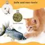 MGLIMZ 11" Moving Cat Kicker Fish Toy, Realistic Plush Simulation Flopping Fish, Wiggling Fish Catnip Toys, Electric Funny Interactive Pet Supplies -Ideal for Chewing,Exercising MGLIMZ 11" Moving Cat Kicker Fish Toy, Realistic Plush Simulation Flopping Fish, Wiggling Fish Catnip Toys, Electric Funny Interactive Pet Supplies -Ideal for Chewing,Exercising