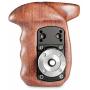 SMALLRIG Right Side Rosette Wooden Handle for Shoulder Mount Support Rig, Right Hand - 1941