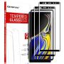QITAYO Screen Protector for Samsung Galaxy Note 9, [2 Pack] [Full Screen Coverage] [Bubble-Free][Case Friendly] [Alignment Frame] Tempered Glass Screen Protector Compatible with Note9