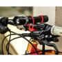 Yahpetes Silicone Bicycle Band 6 Pcs Bike Light Holder Strap 5.7" Flashlight Band Phone Strap Tie Ribbon Mount Holder for Light Handlebar Mount