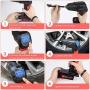Portable Smart Air Compressor Cordless Tire Inflator Pump with Digital Pressure Gauge, Rechargeable Li-ion Battery Air Pump for Car Motorcycle Bike Air Bed Balls Inflatable Toys