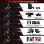 RUNMUS Gaming Headset Xbox One Headset PS4 Headset with 7.1 Surround Sound Noise Cancelling Mic & LED Light, Compatible with Xbox One (Adapter Not Included) PS4 PC Laptop RUNMUS Gaming Headset Xbox One Headset PS4 Headset with 7.1 Surround Sound Noise Cancelling Mic & LED Light, Compatible with Xbox One (Adapter Not Included) PS4 PC Laptop