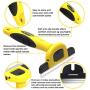 Pet Grooming Brush Effectively Reduces Shedding by up to 95% Professional Deshedding Tool for Dogs and Cats