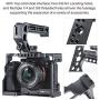 Camera Cage for Sony A7III/A7RIII/M3 Standard Arca-Style Quick Release Plate + Top Handle Grip Accessory Kits for Sony a7iii Series