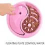 HUAXU Feeder Dog Bowl - Non Slip Slow Feeder, Interactive Bloat Stop Fun Feeder Pet Bowl, Suitable for Pet Dogs Cats Feeder and Drinking Bowl