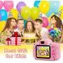 PROGRACE Kids Camera Children Digital Video Cameras for Girls Birthday Toy Gifts 4-12 Year Old Kid Action Camera Toddler 2 Inch IPS 1080P(Pink) PROGRACE Kids Camera Children Digital Video Cameras for Girls Birthday Toy Gifts 4-12 Year Old Kid Action Camera Toddler 2 Inch IPS 1080P(Pink)