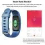 Fitness Tracker HR,Teslasz T107Plus Bluetooth 4.0 Pedometer with Heart Rate Monitor Auto Sleep Monitor Activity Tracker for Android iOS Smart Phone