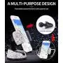 Bling Luxury Rhinestone Car Stand Phone Holder Car Windshield Dashboard Mount Adjustable Phone Holder for Easy View GPS Screen Compatible with iPhone 5s 7 7 Plus SE 8s Plus (Silver) Bling Luxury Rhinestone Car Stand Phone Holder Car Windshield Dashboard Mount Adjustable Phone Holder for Easy View GPS Screen Compatible with iPhone 5s 7 7 Plus SE 8s Plus (Silver)